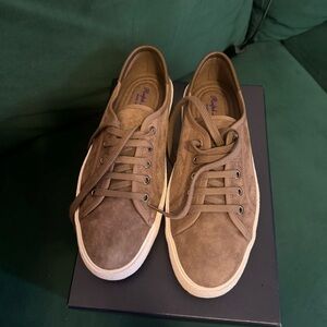 Brand new suede women sneakers Ralph Lauren collection, size 39
